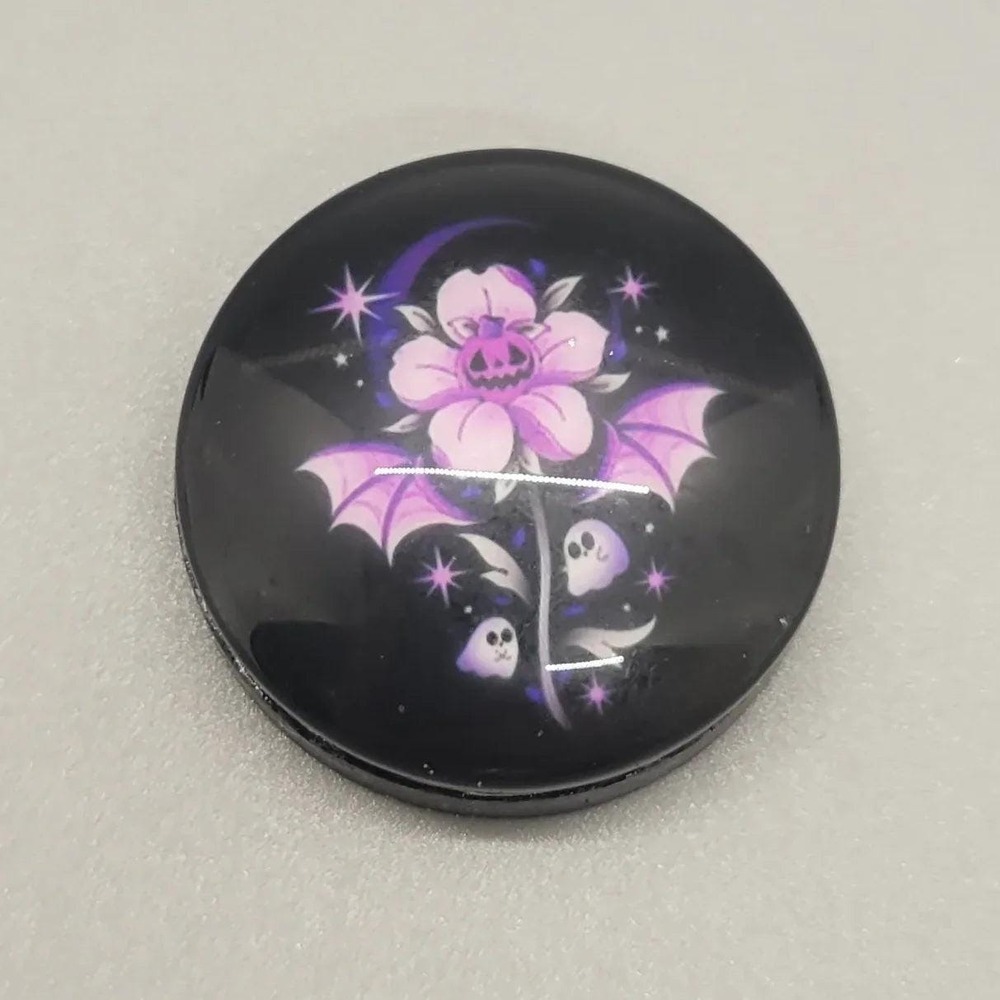 Heavy Duty Magnet, Spooky Flower Halloween